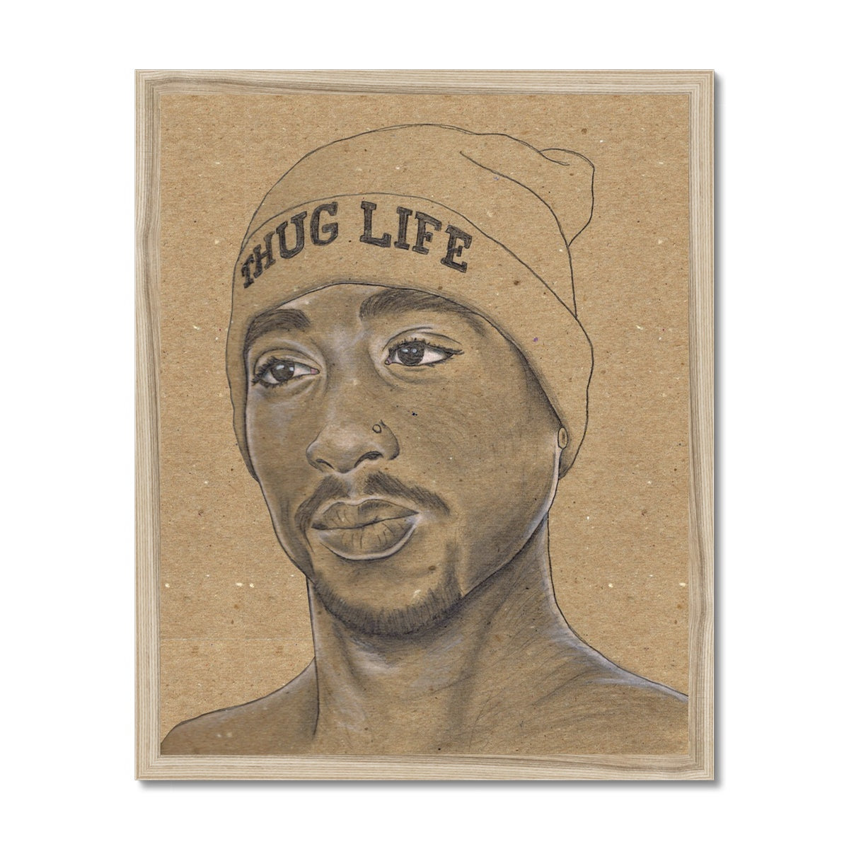 Pac Framed Print