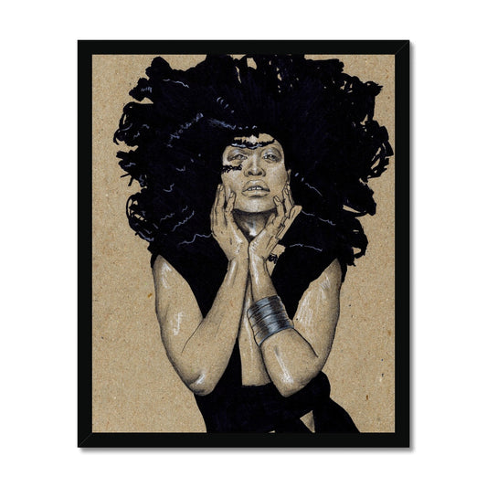 BADUISM Framed Print