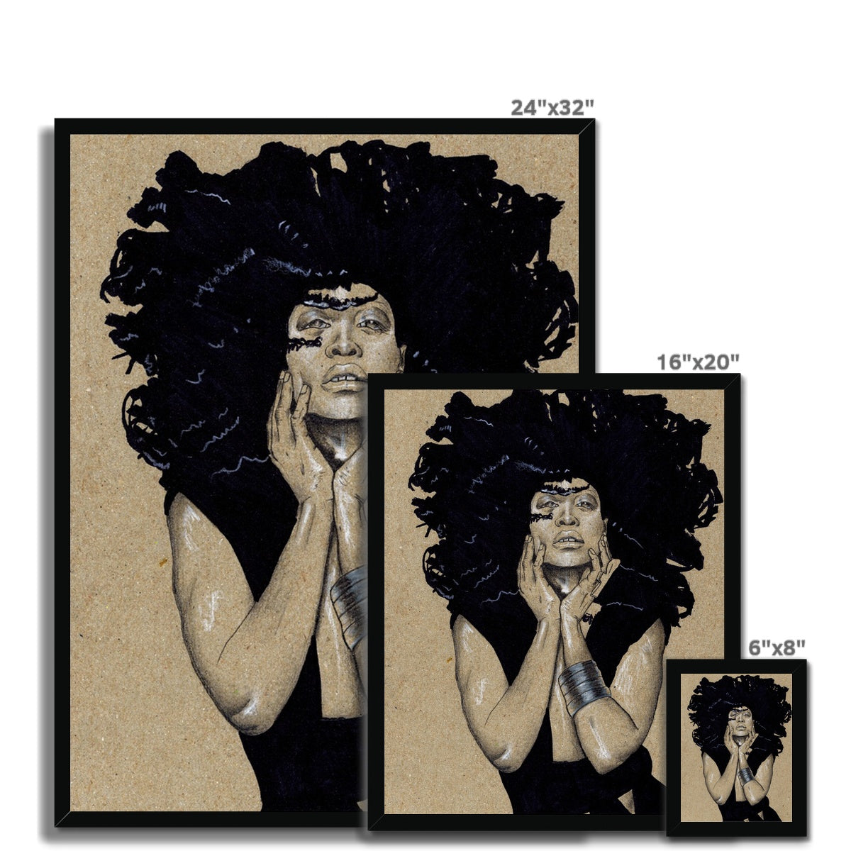 BADUISM Framed Print