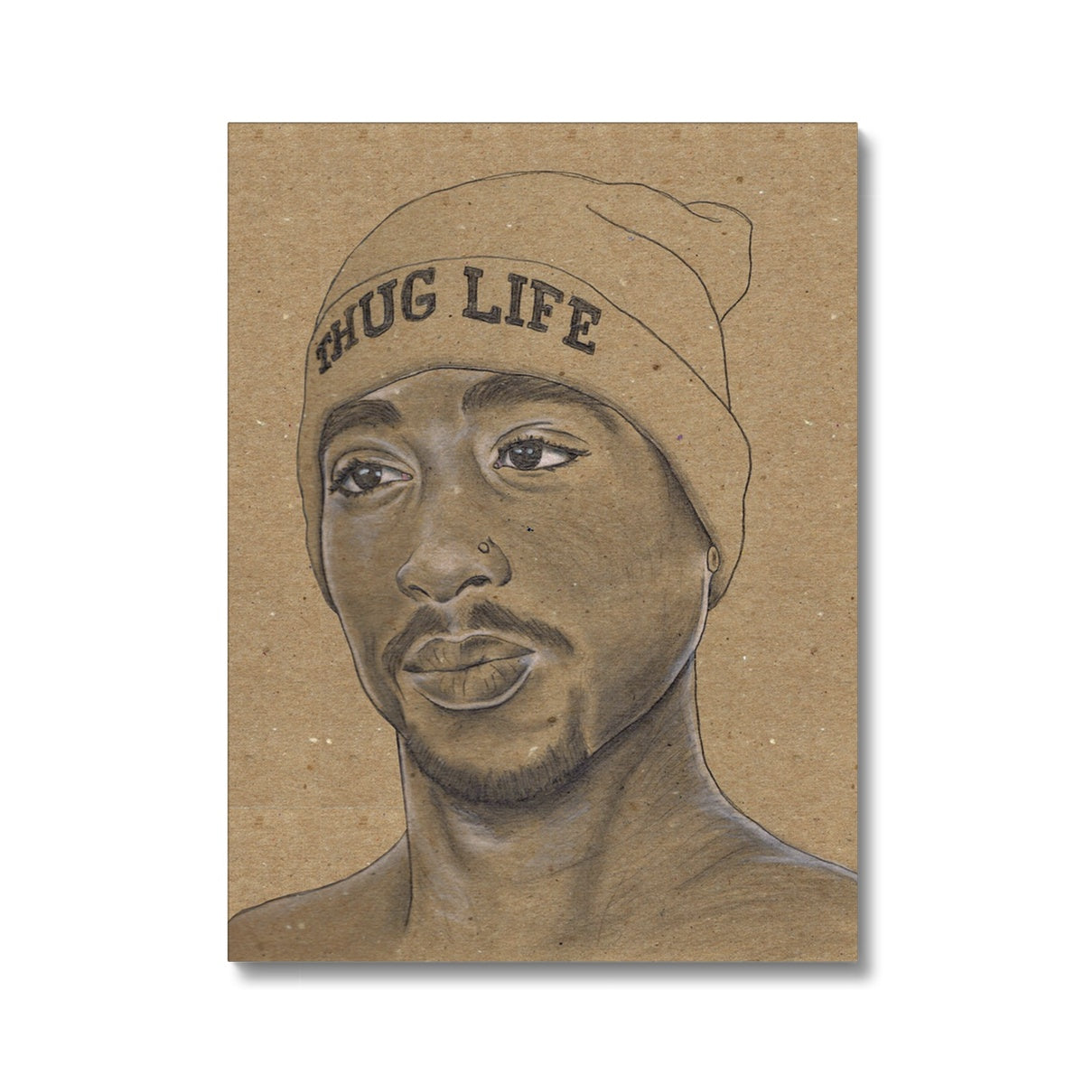 Pac Stretched Canvas