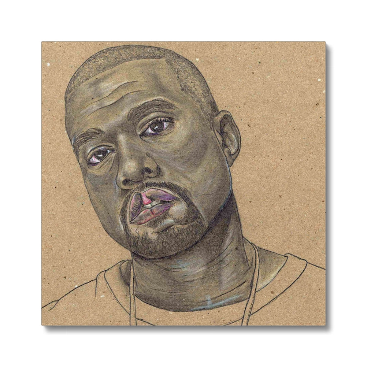 I Miss the Old Kanye Stretched Canvas