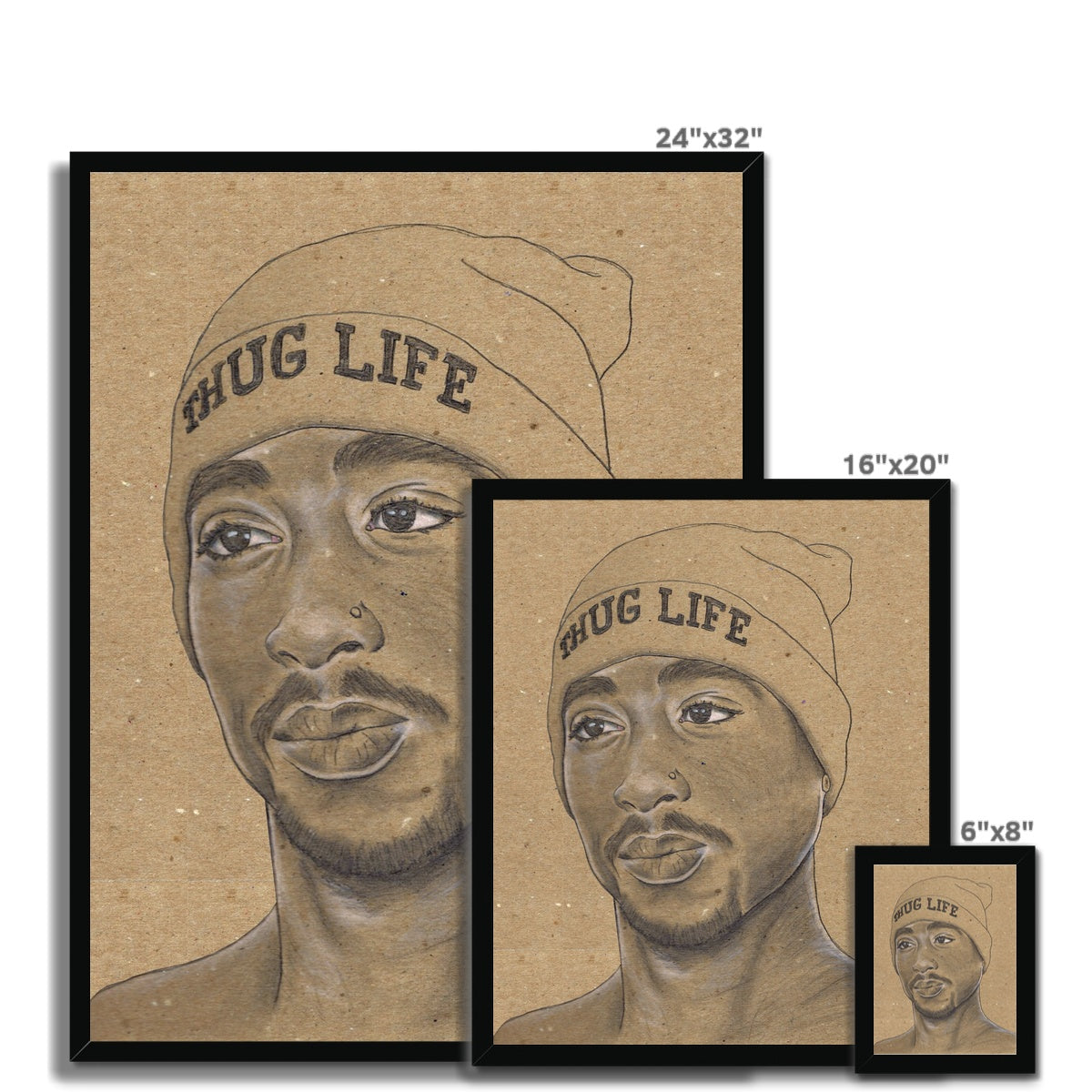 Pac Framed Print