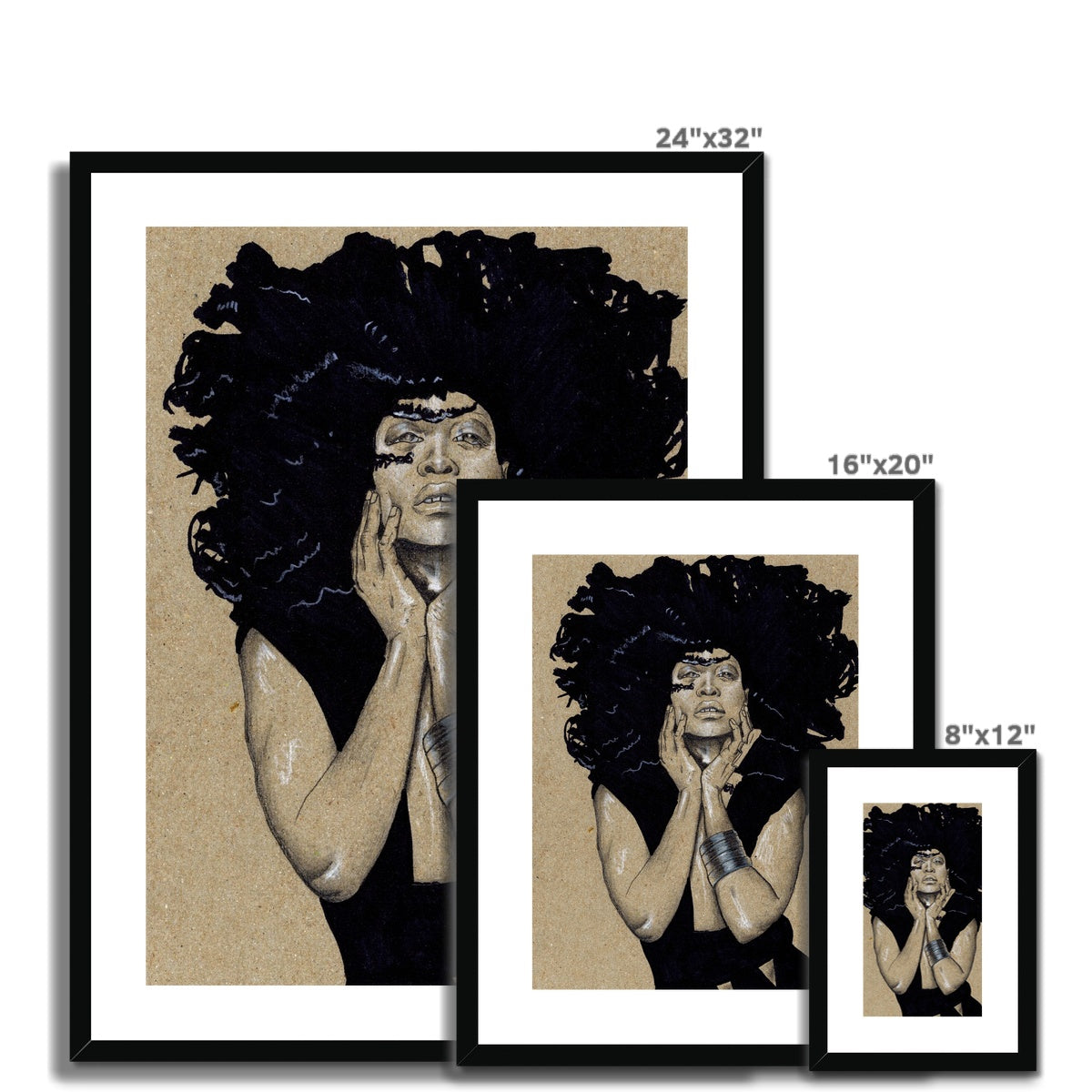 BADUISM Framed & Mounted Print