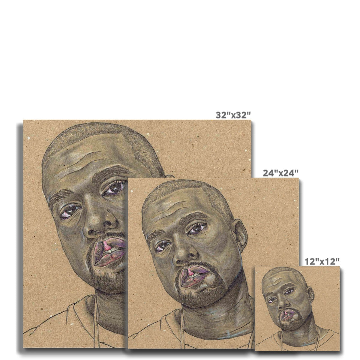 I Miss the Old Kanye Stretched Canvas