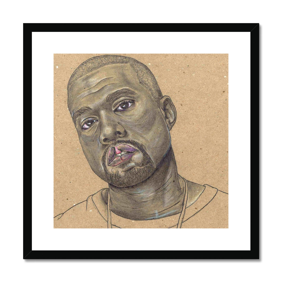 I Miss the Old Kanye Framed & Mounted Print