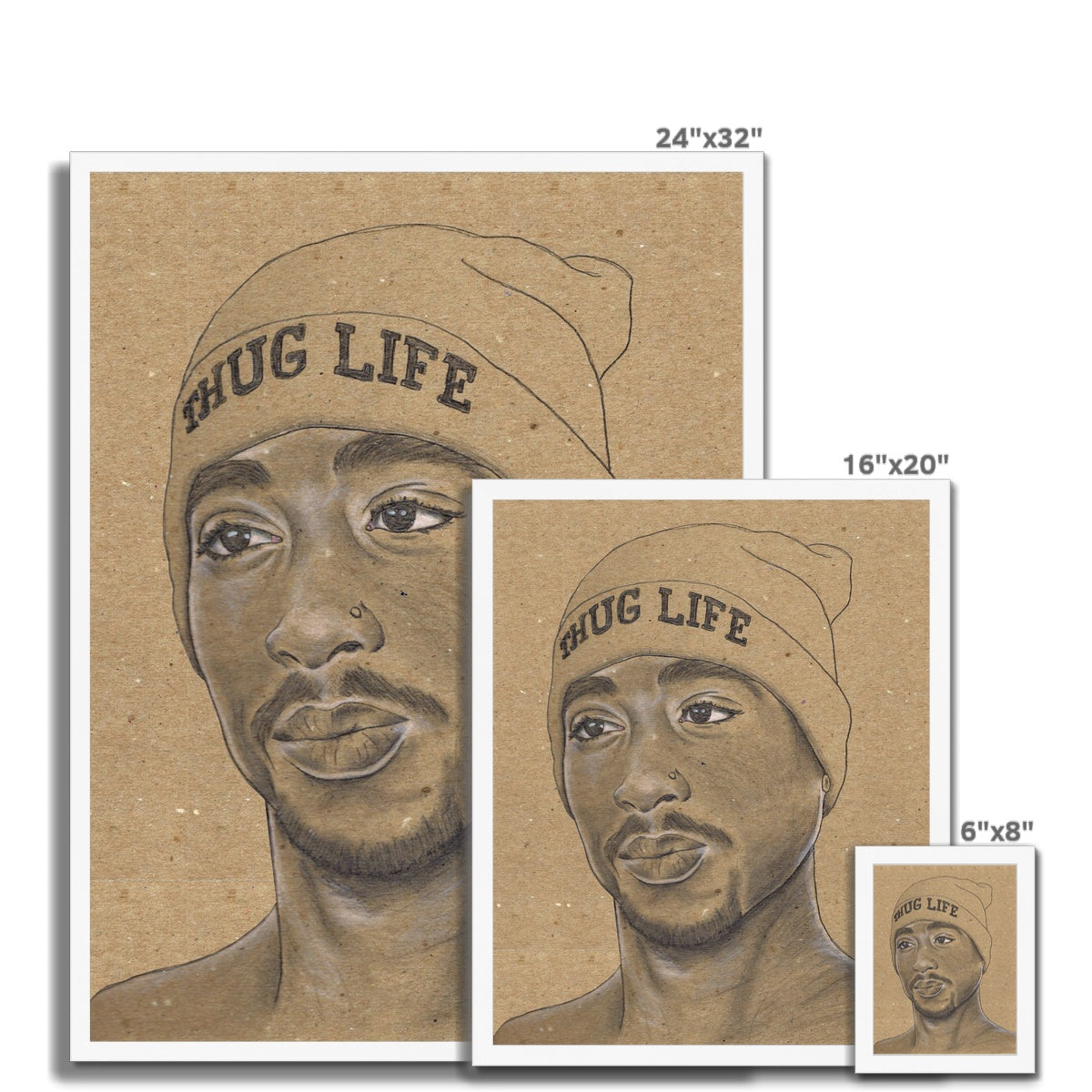 Pac Framed Print