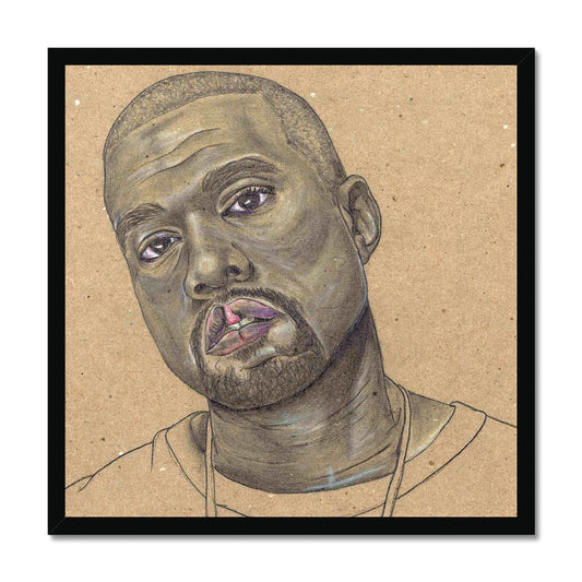 I Miss the Old Kanye Framed Print