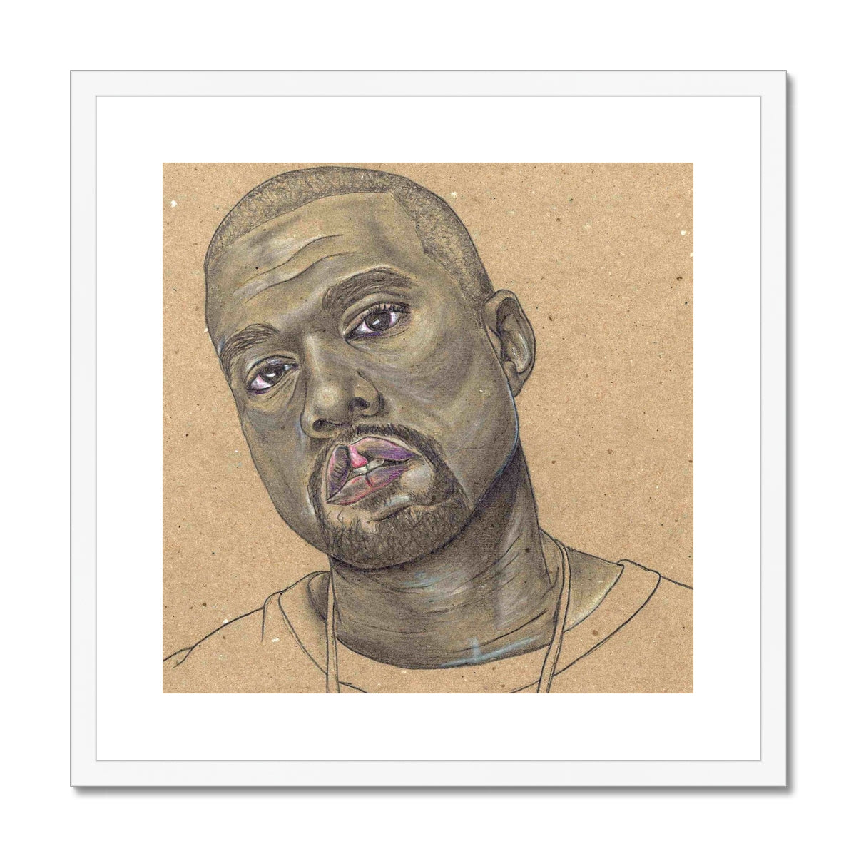 I Miss the Old Kanye Framed & Mounted Print