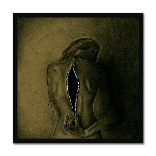 Open Up (The Real U) Framed Print