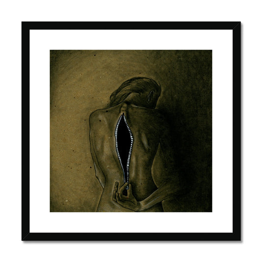Open Up (The Real U) Framed & Mounted Print